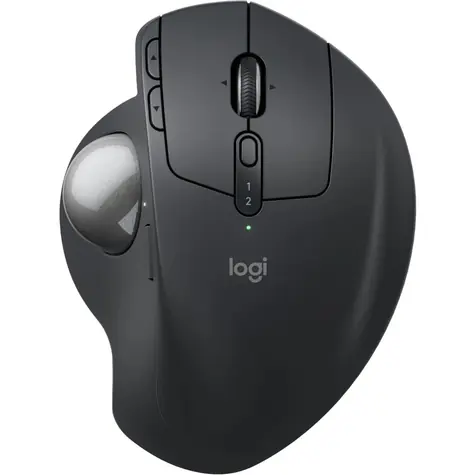 Logitech MX Ergo S čierna / bezdrôtová optická myš s trackballom / 8 tlačidiel