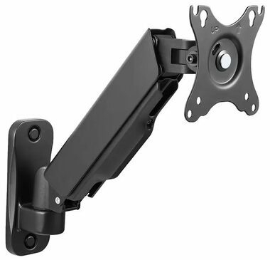 Neomounts WL70-440BL11 čierna / Držiak displeja na stenu / 17-32" / sklopný / rotácia / 2 čapy / VESA 100x100 / nosn. 9kg