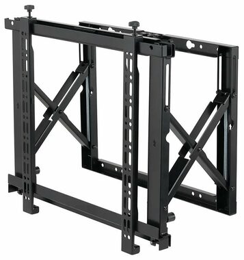 Neomounts WL95-800BL1 čierna / Držiak displeja na stenu / 42-70" / mikronastavenie / pull-out / VESA 600x400 / nosn. 35kg