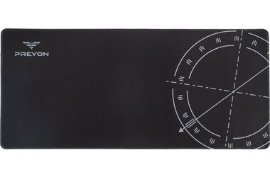 PREYON Falcon Speed XL PFS90 čierna / herná podložka pod myš / 900 x 400 x 3 mm
