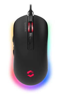 TAUROX Gaming Mouse čierna / herná drôtová myš / optická / 7200 DPI / 5 tlačidiel / USB-A / 1.8m