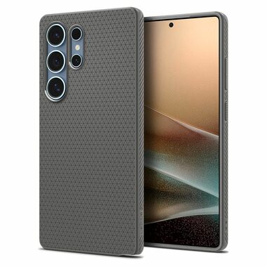 Spigen Liquid Air ochranný kryt pre Samsung Galaxy S25 Ultra marble gray