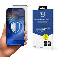 3mk Hardglass Matt Max Privacy ochranné sklo pre Apple iPhone 16 Pro