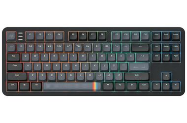 Dark Project ALU87A Midnight / herná klávesnica / mechanická / spínače g3ms Zircon Speed / RGB / USB / 1.8m