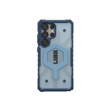 UAG Pathfinder Clear MagSafe ochranný kryt pre Samsung Galaxy S25 Ultra blues lanyard