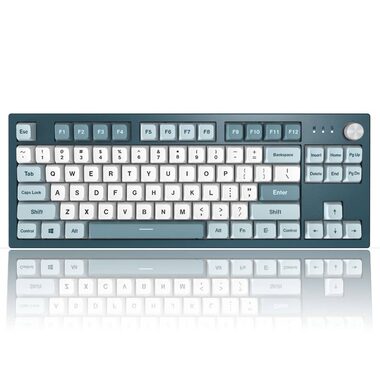 Montech MKey TKL Freedom modrá / herná klávesnica / mechanická / spínače GateronG Pro 2.0 Red / drôtová / US