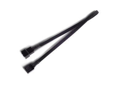 Silverstone Predlžovací kábel 4-Pin PWM 300mm - čierna
