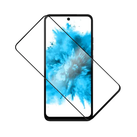 FIXED Ochranné tvrdené sklo Full-Cover pre Motorola Moto G35 5G čierne