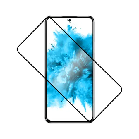 FIXED Ochranné tvrdené sklo Full-Cover pre Infinix Hot 50 Pre čierne