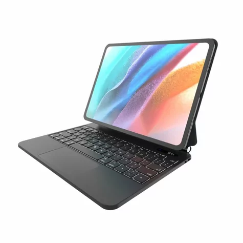 FIXED Puzdro s bezdrôtovou klávesnicou s magnetickým uchytením Typee pre Apple iPad Pro 11" M4 2024 EN čierne