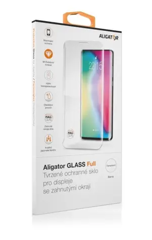 Aligator Ochrana displeja GLASS FULL COVER Samsung Galaxy A6 PLUS čierna