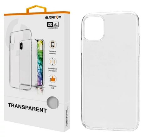 Aligator Puzdro TRANSPARENT Motorola Moto G53 (5G)