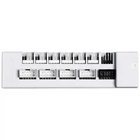 Lian Li EDGE HUB biela / 4X USB / 6x PWM