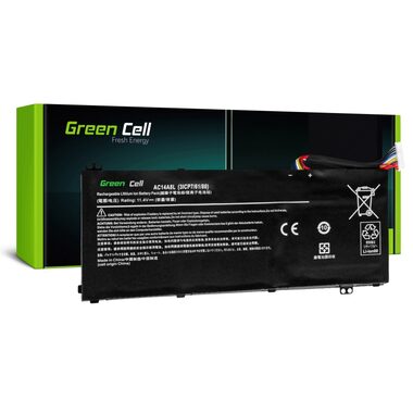 Green Cell batéria pre Acer Aspire Nitro V15 VN7-571G VN7-572G VN7-591G / Li- ION / 11.4V / 3800mAh