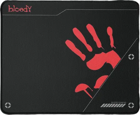 A4Tech Bloody BP-50M čierna / Herná podložka pod myš / Rozmery 350 × 280 x 3 mm