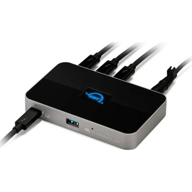 OWC Thunderbolt 4 Dock 5 Port sivá / dokovacia stanica / Thunderbolt 4 / USB-C 3.2 Gen 2 / Power Delivery 60 W