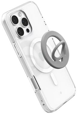 Spigen Dual Pop MagSafe úchytka na telefón šedá