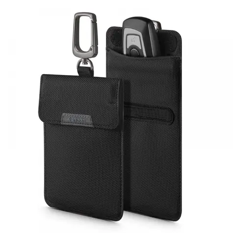 Spigen (AFA03754) Puzdro pre RFID čipy odolné proti skenovaniu čierna