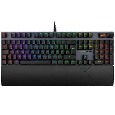Asus ROG Strix Scope II čierna / herná klávesnica / mechanická / spínače ROG NX / DE