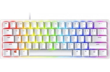Razer Huntsman V3 Pro Mini biela / herná klávesnica / mechanická / Razer Analog Optical Switch Gen 2 / US Layout