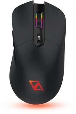 California Access Serval čierna / herná bezdrôtová myš / 10000 DPI / 2.4GHz + USB-C / 6 tlačidiel / RGB