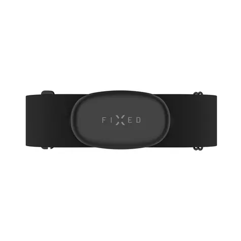FIXED Hrudný pás s meraním srdcového tepu Pulse Dual HR+HRV meranie čierny