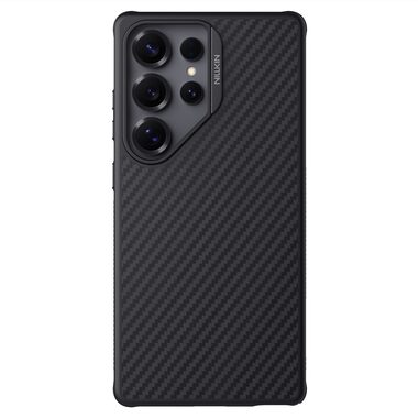 Nillkin Synthetic Fiber PRO Magnetic Zadný Kryt pre Samsung Galaxy S25 Ultra Black