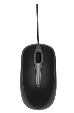 Verbatim 49019 Optická myš čierna / drôtová / 1000DPI / USB-A / kábel 1.5m