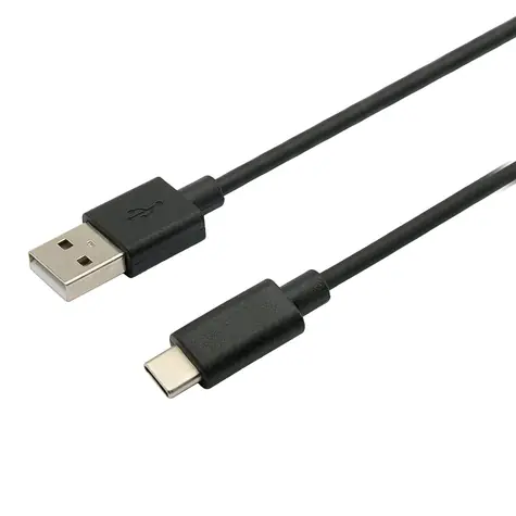C-tech USB-C kábel 1 m čierna / USB 2.0 A (M) - USB-C (M)