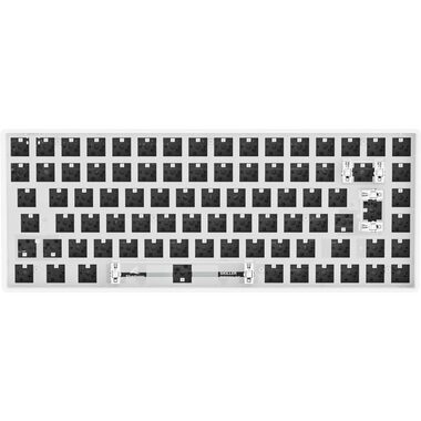 Sharkoon SKILLER SGK50 S3 Barebone biela / Telo klávesnice / formát 75% / ISO Layout