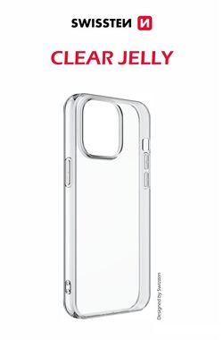 Swissten CLEAR JELLY púzdro pre XIAOMI REDMI NOTE 14 PRE PLUS 5G transparentné
