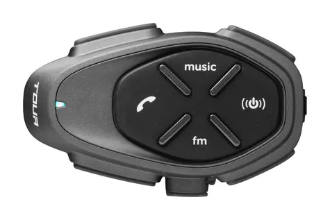 Interphone Bluetooth handsfree pre uzavreté a otvorené prilby CellularLine TOUR HD Single Pack