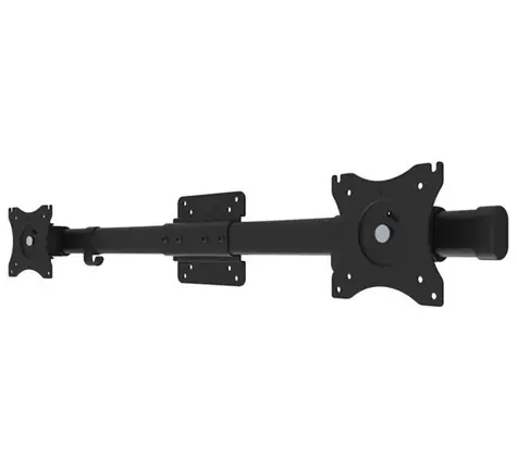 Neomounts FPMA-CB100BLACK čierna / Adaptér na vytvorenie z jedného držiaka na dva držiaky obrazoviek / veľkosť 10-27" 