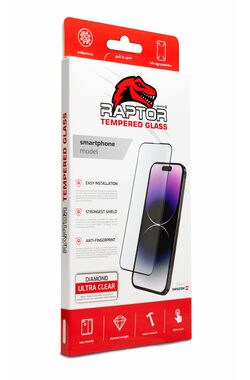 Swissten RAPTOR DIAMOND ULTRA CLEAR 3D Temperované sklo pre XIAOMI REDMI NOTE 14 5G čierna