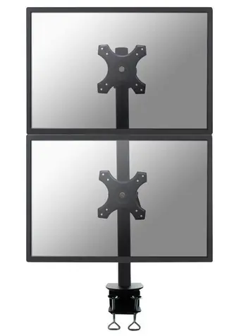 Neomounts TIS FPMA-D700DV / stolný držiak pre 2 monitory / veľkosť 10-27" / VESA 75x75 - 100x100 / nosnosť 6 kg