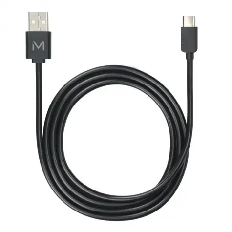 Mobilis kábel USB-C - USB-A / 1 meter / čierna