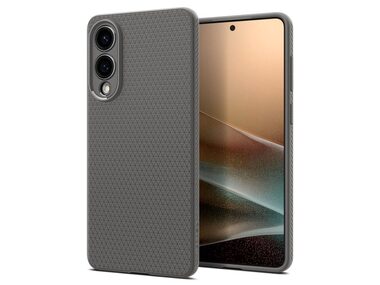 Spigen Liquid Air ochranný kryt pre Samsung Galaxy S25 Edge marble gray