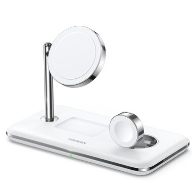 Ugreen 90326 Qi2 Bezdrôtová nabíjačka MPP pre Apple iPhone & Apple Watch & AirPods / 15W
