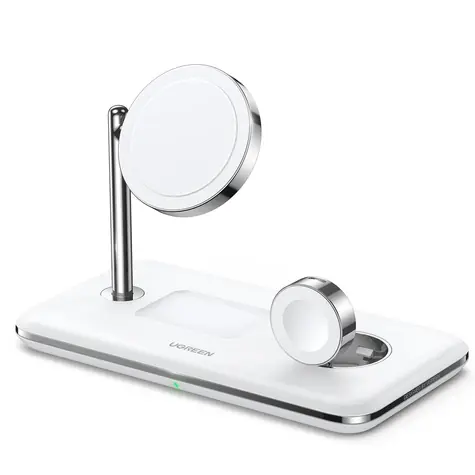 Ugreen 90326 Qi2 Bezdrôtová nabíjačka MPP pre Apple iPhone & Apple Watch & AirPods / 15W
