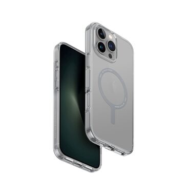 UNIQ Clario MagClick ochranný kryt na Apple iPhone 16 Pro Max číra