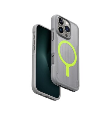 UNIQ Combat Active MagClick ochranný kryt na Apple iPhone 16 Pre sivá
