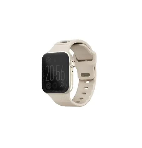 UNIQ Stride FKM remienok pre Apple Watch 42 & 41 & 40 mm - PALE KHAKI (khaki)