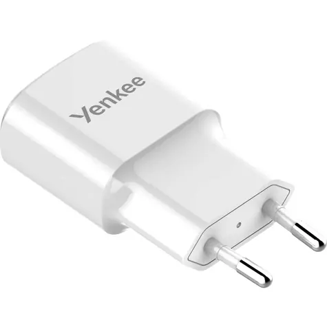 YENKEE YAC 2013WH biela / USB Nabíjačka / 12W / 2.4A