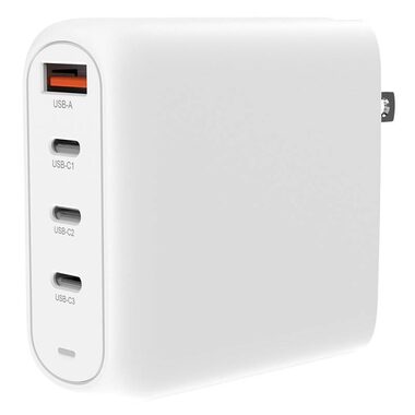 Creative Labs 100W GAN CHARGER biela / sieťový adaptér / 100W / GaN / 1xUSB-A / 3xUSB-C 