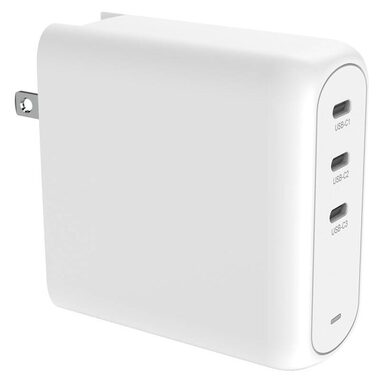 Creative / sieťový adaptér / 140W / GaN / 3xUSB-C / biela