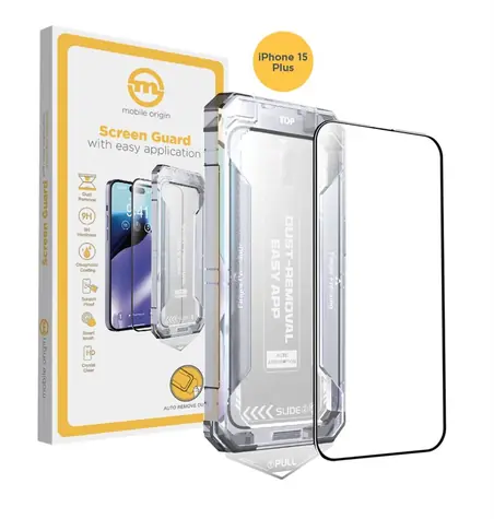 Mobile Origin Yellow Screen Guard ochranné sklo pre Apple iPhone 15 PLUS