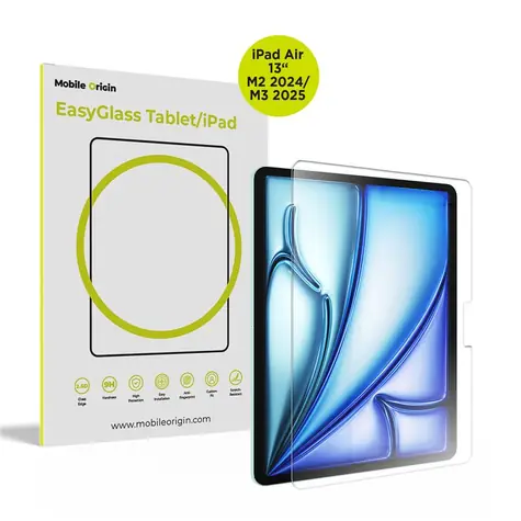 Mobile Origin EasyGlass ochranné sklo pre Apple iPad Air 13" M2 2024 / M3 2025