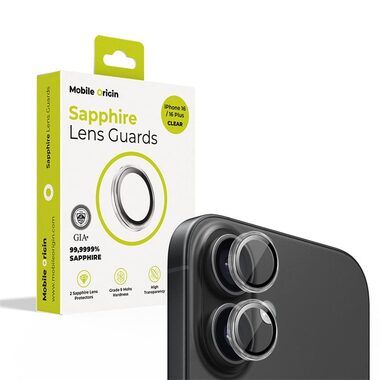 Mobile Origin Sapphire Lens guards ochranné sklo pre Apple iPhone 16/16 PLUS číra
