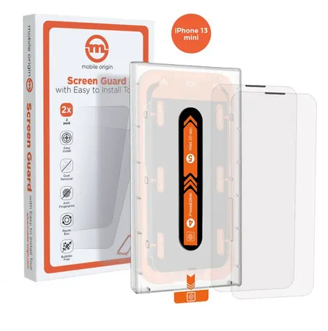 Mobile Origin Screen Guard ochranné sklo pre Apple iPhone 13 mini s aplikátorom / 2 ks