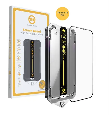 Mobile Origin Screen Guard ochranné sklo pre Apple iPhone 14 Pro s aplikátorom